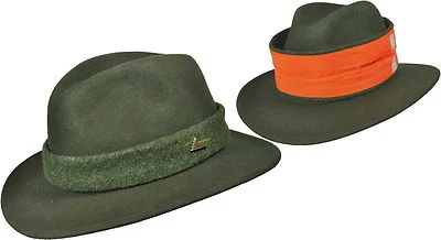 JAGDHUT / LODENHUT mit aufknöpfbarer Leuchtgarnitur HUT rollbar von Skogen - Bild 1 von 4