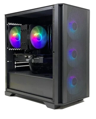 Custom PRC Gaming PC i7-13700K 32GB 2TB NVMe 4TB HD RTX 3060 12GB WiFi BT W11H - Image 1 of 4