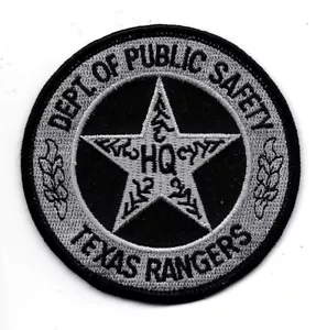 Highway Patrol TEXAS RANGERS Patch HQ HEADQUARTER Polizei Abzeichen STATE POLICE - Picture 1 of 23