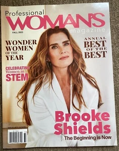 PROFESSIONAL WOMAN'S Magazine BROOKE SHIELDS Fall 2023 BEST OF BEST ~ FREE SHIP! - Picture 1 of 2