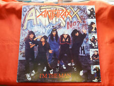 DISCO 33 giri -   Anthrax ‎– I'm The Man  -  1987 - italy  . heavy metal 