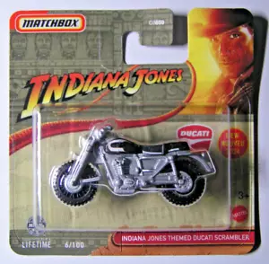 Matchbox - Ducati Scrambler - 6/100 - Tema De Indiana Jones 2024 - HVN38 - Imagen 1 de 2