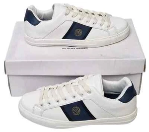 KURT GEIGER London Para Hombres Sudbury Vestido Entrenador Tenis Blanco Plano Precio de venta sugerido por el fabricante 69 GBP - Imagen 1 de 9