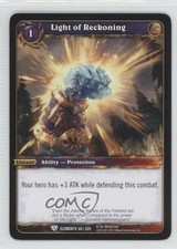 2010 World Warcraft TCG: War the Elements Light of reckoning #60 3o2