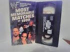 WWF Najbardziej niezapomniane mecze 1999 roku Steve Austin vs Vince McMahon taśma VHS