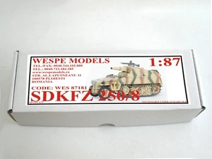 SDKFZ 250/8 Wespe Models 1:87 military resin model resin kit 87181 - Picture 1 of 1