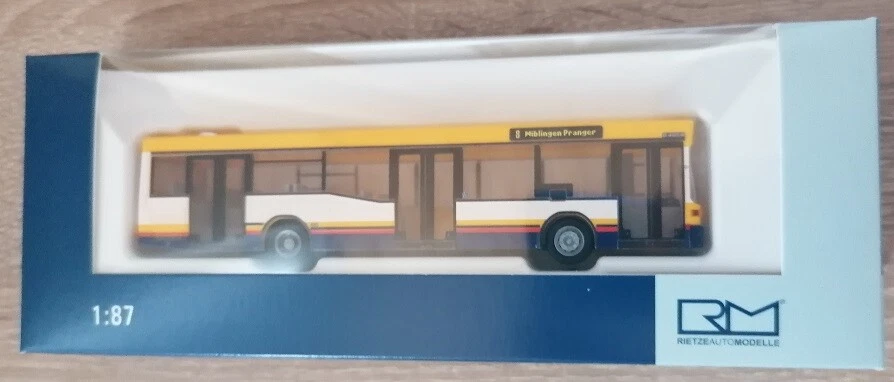 Rietze 75237 - 1/87 Mercedes-Benz O 405 N2 Swu Ulm - Nuovo - Immagine 1 di 1