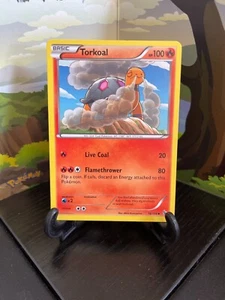 Torkoal 16/106 - Flashfire - Uncommon - Pokemon Card TCG - LP - Picture 1 of 3