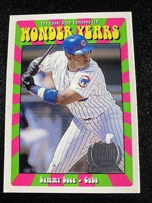 1999 Upper Deck Wonder Years #WY25 Sammy Sosa Cubs White Sox - Image 1 of 2