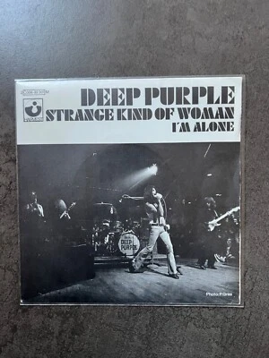 Deep Purple ‎– Strange Kind Of Woman Label: Harvest ‎– 2 C006-92301 M, Harvest ‎ - Photo 1/2