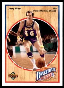 Salón de la Fama Jerry West 1979 Upper Deck 1991-92 #7 de 9 - Imagen 1 de 2