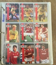 PRO-SET FOOTBALL TRADING CARDS - 1990-1991 – NOTTINGHAM FOREST