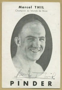 Marcel Thil (1904-1968) - Famous French boxer - Rare signed photo - COA - Picture 1 of 2