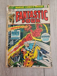 Fantastic Four #131 Marvel Comics 1973 Low Grade 1st Cameo Appearcance Omega - Picture 1 of 3