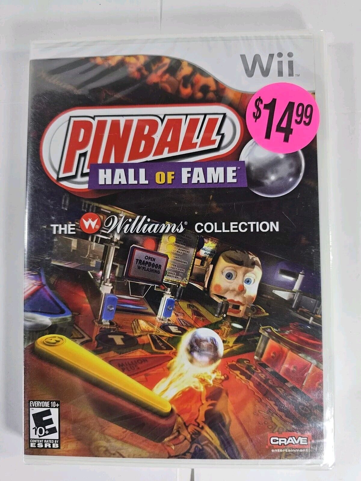 PINBALL HALL OF FAME THE WILLIAMS COLLECTION ~ NINTENDO WII ~ Brand New