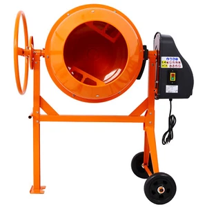 Electric Concrete Mixer Machine Cement Mixer 5 Cu. Ft 650W AC Motor Durable New - Picture 1 of 8