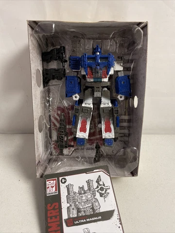 Transformers War For Cybertron Netflix Ultra Magnus From Spoiler Pack Incomplete Cover