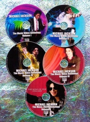 MICHAEL JACKSON The Music Video Anthology 1979 to 2016 5 DVD 87 Videos - Image 1 of 4