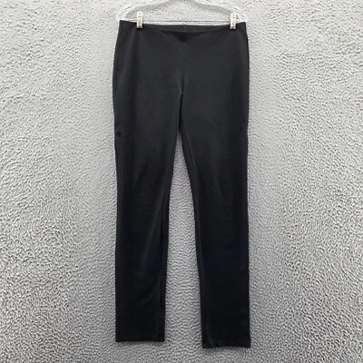 Pantalones ajustados Eileen Fisher para mujer sistema elástico ponte pequeños negros cómodos Foto 1 de 4