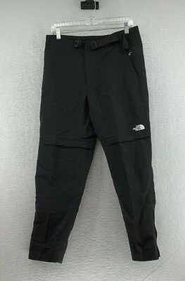 The North Face Mens Regular Paramount Trail Black Short Convertible Pant Size 32 - Image 1 of 4