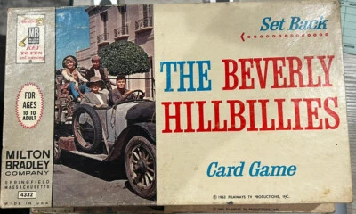 2 Vintage The Beverly Hillbillies Card Game Milton Bradley 1963 - Image 1 of 4