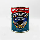 Hammerite - Hammered / Smooth, Direct to Rust Metal Paint - 750ml+33% Extra Free
