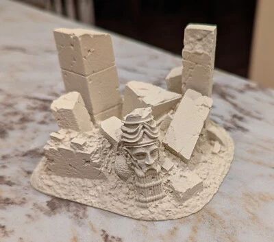 Dust 1947 Tactics Studio Pintado Babilonia Terreno Intransitable Paisaje Impreso en 3D Foto 1 de 3