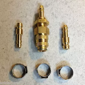 ENCHUFE RAPIDO PANEL para GAS / AIRE Soldadura Soldador MIG TIG - Hecho Alemania - Imagen 1 de 1