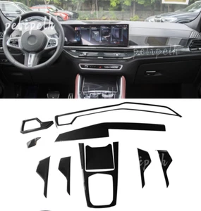 10P Dry Carbon Fiber Inner Decoration Full Set Trim For BMW X6 G06 LCI 2024-2026 - Picture 1 of 14
