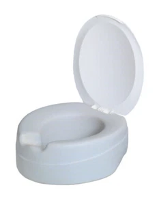 SECONDS Kozee Komforts ultimativer Komfort weicher schaumstofferhöhter Toilettensitz mit Deckel - Bild 1 von 1