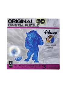 BePuzzled 3D Crystal Puzzle -Disney Prince Adam / Beast NEW Beauty And The Beast - Picture 1 of 4