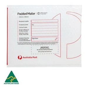 Australia Post Padded Mailer PM2 (215 x 280mm) – 100 Pack - Picture 1 of 1