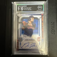 JOSE RAMIREZ 2022 Topps Tribute Auto Autograph /150 Guardians