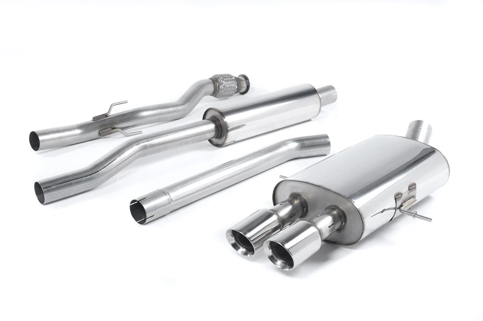 Impianto di scarico Milltek Polished Tips - 06-14 Mini Cooper S R56/ Mini Cooper S R58 - Immagine 1 di 1