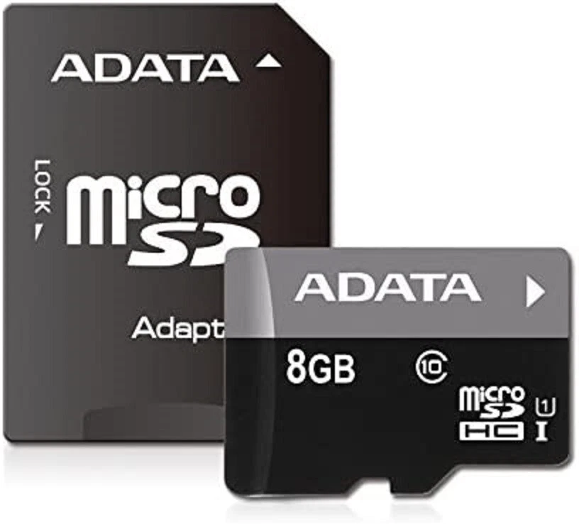 ADATA Premier 8GB microSDHC/SDXC UHS-I U1 Memory Card with Adapter - Image 1 of 4