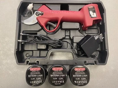 FORBICE A BATTERIA ARCHMAN MOD.FE03-35 CON 3 BATTERIE CON 2 ANNI DI GARANZIA - Immagine 1 di 4