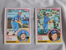 1983 Topps Seattle Mariners Baseball Card Pick one