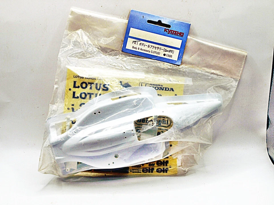 Kyosha 1/64 RC FR1 Lotus Body and Acc 1500 Never used - Image 1 of 1