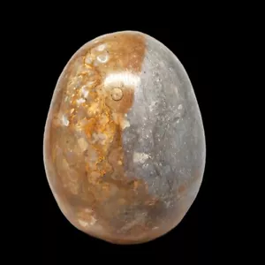 288gr Jasper Chalcedony Egg Stone Reiki Healing Energy Decoration - Picture 1 of 7