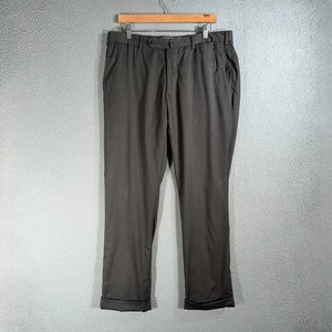 Incotex Anzughose Herren 36x31 braun Wolle Bündchen Benson Hose hoher Komfort - Bild 1 von 15