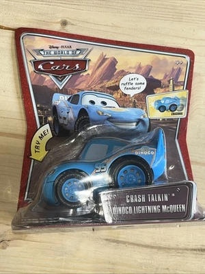 Disney Cars Lightning McQueen New Factory Sealed Crash Talkin Dinoco Version - Image 1 of 4
