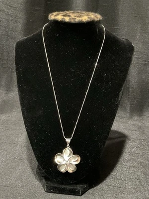 Plumeria Pendant Necklace - Image 1 of 3