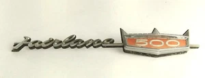 Ford Fairlane 500 emblema original C60B-62425A84-A - Imagen 1 de 11