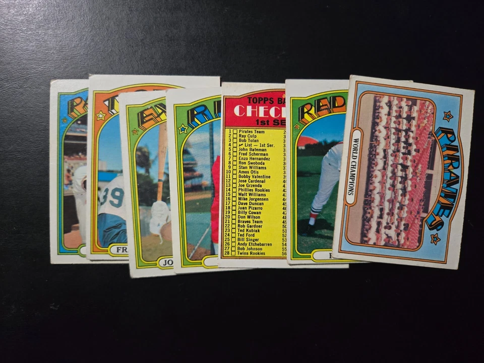 CARTÃO DE BEISEBOL 1972 TOPPS #1-47 "ESCOLHA UM CARTÃO" - Imagem 1 de 1