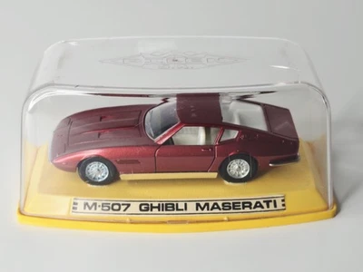 Pilen - Ghibli Maserati Red #507 - 1:43 Diecast - Image 1 of 4