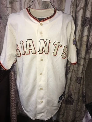 Camiseta Majestic Gold Wilson #38 2010 Gigantes de San Francisco Serie Mundial Talla M Foto 1 de 4