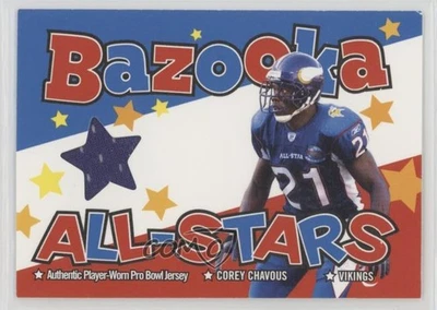 2004 Bazooka All-Stars Pro-Bowl Jerseys Corey Chavous #BAS-CC - Image 1 of 2