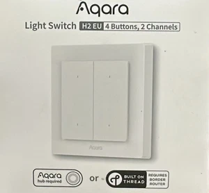 Aqara Lichtschalter H2 EU Smarter Wandschalter - Bild 1 von 5
