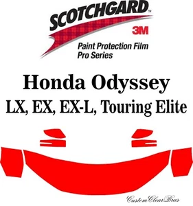 3M Scotchgard Paint Protection Film Pro Serie Clear 2021 2022 2023 Honda Odyssey - Picture 1 of 3