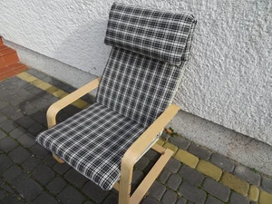 Cojín acolchado IKEA POANG PELLO para sillón IKEA cojín 7 cm - Imagen 1 de 38